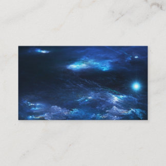 Binnen een Zee blauw Visitekaartje