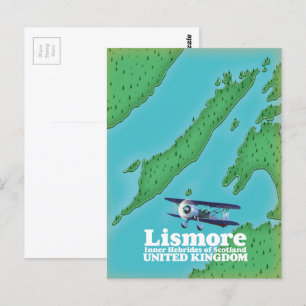 Binnen-Hebriden van Schotland, Lismore. Briefkaart
