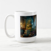 Binnen kerstboom Klassieke Mok, 15 oz Koffiemok (Links)