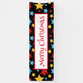 Binnen Openlucht Banner-Vrolijke Kerstmisbanner Spandoek (Verticaal)