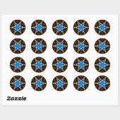 Binnen_ Ronde Sticker (Vel)