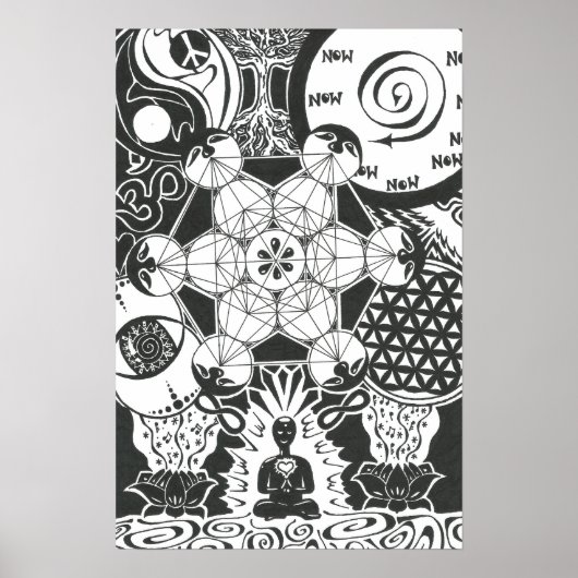 Binnen Stillness Poster (Voorkant)