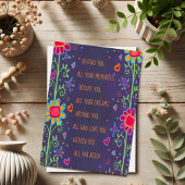 Binnen u Inspirerend offerte Afstuderen Kaart