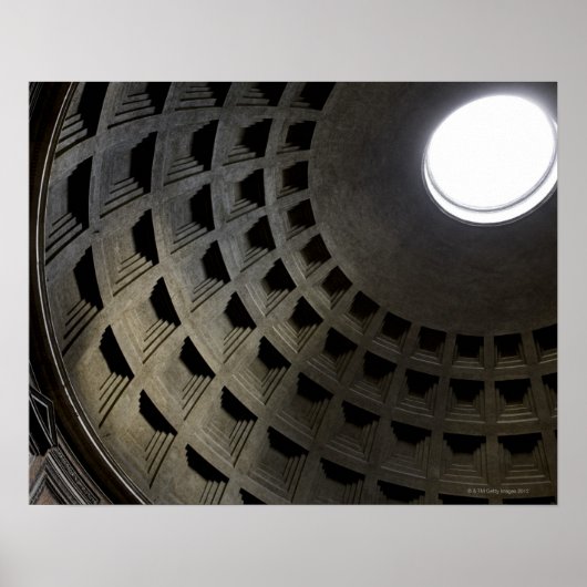Binnen van Pantheon Poster (Voorkant)