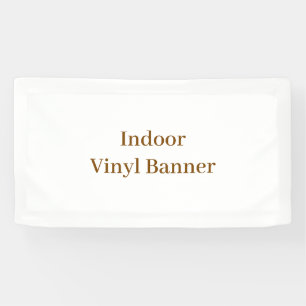 Binnenbanner 1,5 m x 0,5 m vinyl spandoek
