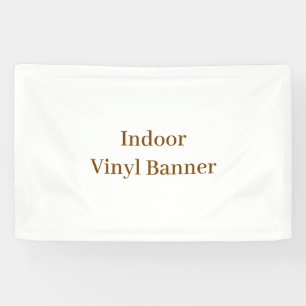 Binnenbanner 2,5' x 4' vinyl banner