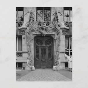 Binnendeur van de appartementen 2 briefkaart