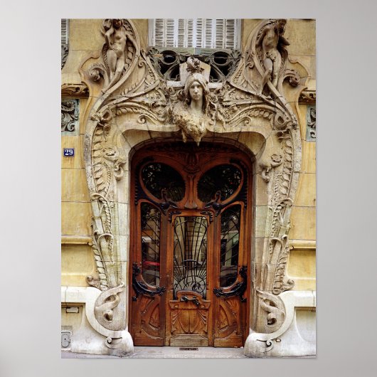 Binnendeur van de appartementen 2 poster (Voorkant)