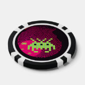 Binnendringende ruimtekoningen poker chips (Enkel)