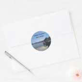 Binnenhaven Ronde Sticker (Envelop)