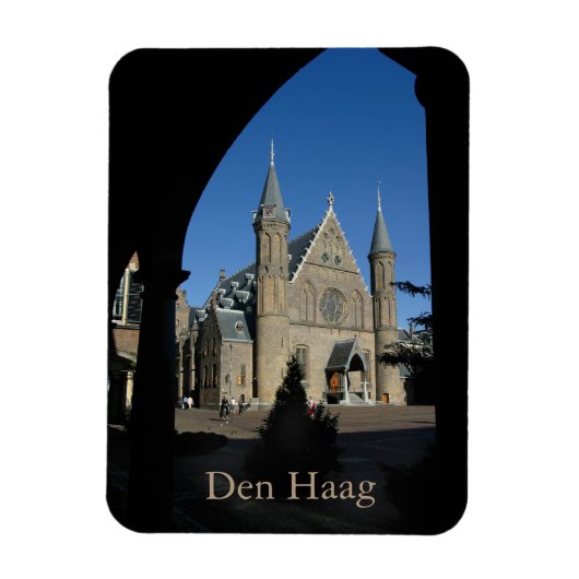 Binnenhof en Ridderzaal, Den Haag Magneet (Verticaal)