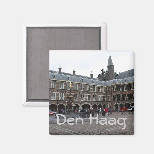 Binnenhof Magneet (Voorkant / Achterkant)