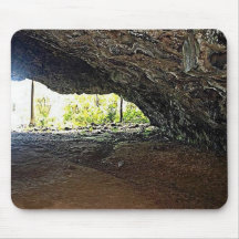 Binnenin de grot foto op een