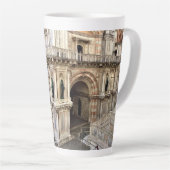 BINNENKANT DOGE's PALACE, VENICE ITALIË 2nd Latte Mok (Rechterhoek)