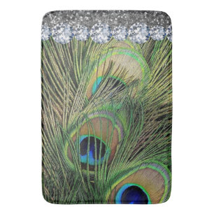 Binnenkant Glitter Chic Gold Home Peacock Gold Badmat