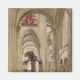 Binnenkant van de kathedraal van St. Etienne, Sens Magneet