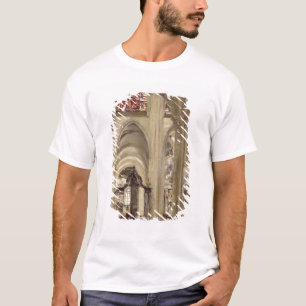 Binnenkant van de kathedraal van St. Etienne, Sens T-shirt