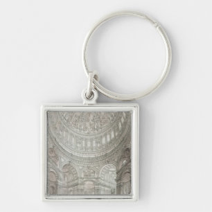 Binnenkant van de kathedraal van St.Paul, 1817 Sleutelhanger