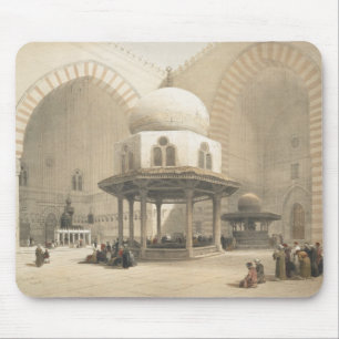 Binnenkant van de moskee van de Sultan El Ghoree,  Muismat