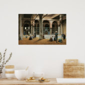 Binnenkant van een moskee, 1870 Jean-Leon Gerome Poster (Keuken)