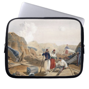 Binnenkant van het Mamelon Vert, bord van 'The Sea Laptop Sleeve