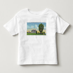 Binnenkant van Jesuit Chapel in het Oude Franse Ca Kinder Shirts