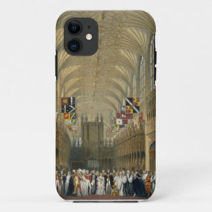 Binnenkant van St. George's Chapel, 1838 (kleurenl iPhone 11 Hoesje