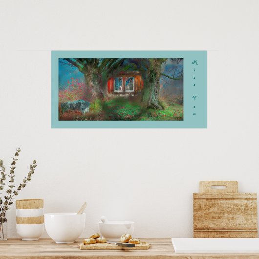 Binnenkind, afdrukken poster (Keuken)