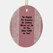 Binnenkind Keramisch Ornament (Rechts)