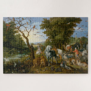 Binnenkomst van de dieren in de ark van Noah (Brue Legpuzzel