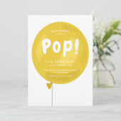 Binnenkort barst Zwangerschapsaankondiging Kaart (Staand voorkant)