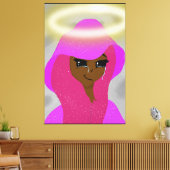 Binnenkort ben je er canvas afdruk (Insitu (Woonkamer))