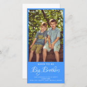 Binnenkort Big Brother Zwangerschap Aankondiging (Voorkant / Achterkant)