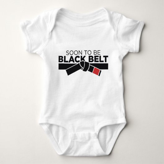 Binnenkort Black Belt!!! Romper (Voorkant)