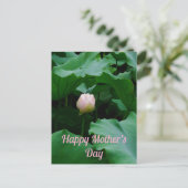 Binnenkort bloeien briefkaart (Staand voorkant)