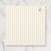 Binnenkort een familie van 3 bijenthema-Baby showe Bedankjes Labels (Achterkant)