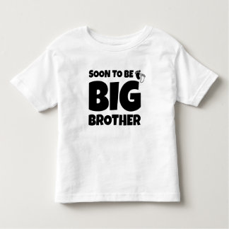 Binnenkort een grote broer, Baby Feet Kinder Shirts