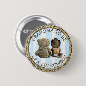 Binnenkort etnisch grootmoeder van een Button van  (Voorkant /achterkant)