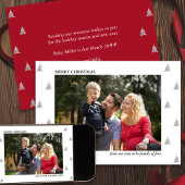 Binnenkort familie van vier fotofeestdagen aankondiging