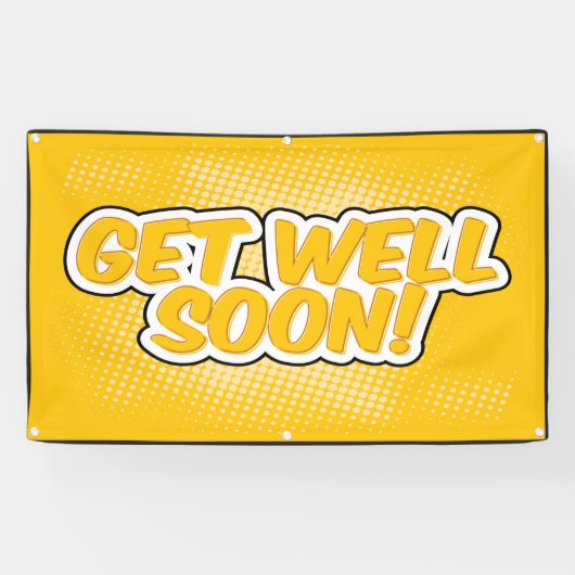 Binnenkort geel spandoek (Horizontaal)