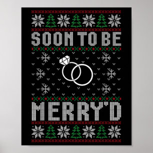 Binnenkort getrouwd met Merryd Christmas Bride Gro Poster