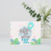 Binnenkort goed briefkaart (Staand voorkant)