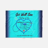 Binnenkort goed nieuws #2 fleece deken (Voorkant (Horizontaal))