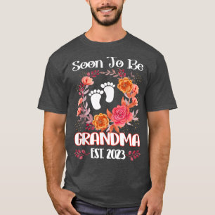 Binnenkort grootma 2023 Moederdag eerste Mo T-shirt