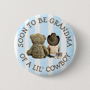 Binnenkort grootmoeder van een Lil Cowboy Button