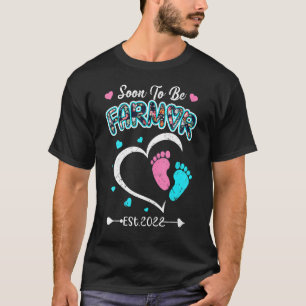 Binnenkort kondigen oma Farmor 2022 New T-shirt