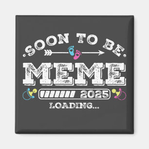 Binnenkort Meme 2025 Laden Vierkant Magneet