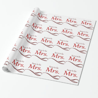 Binnenkort Mrs. Cadeaupapier