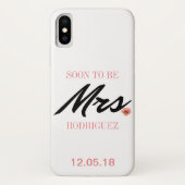 Binnenkort Mrs. Case-Mate iPhone Case (Achterkant)