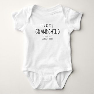 Binnenkort nieuwe bekendmaking Baby grootouderdatu Romper